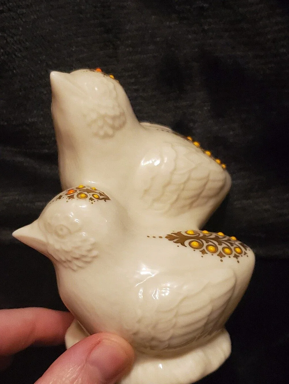 Vintage Lenox 1992 USA China Jewels Collection Baby Chick's Figurine